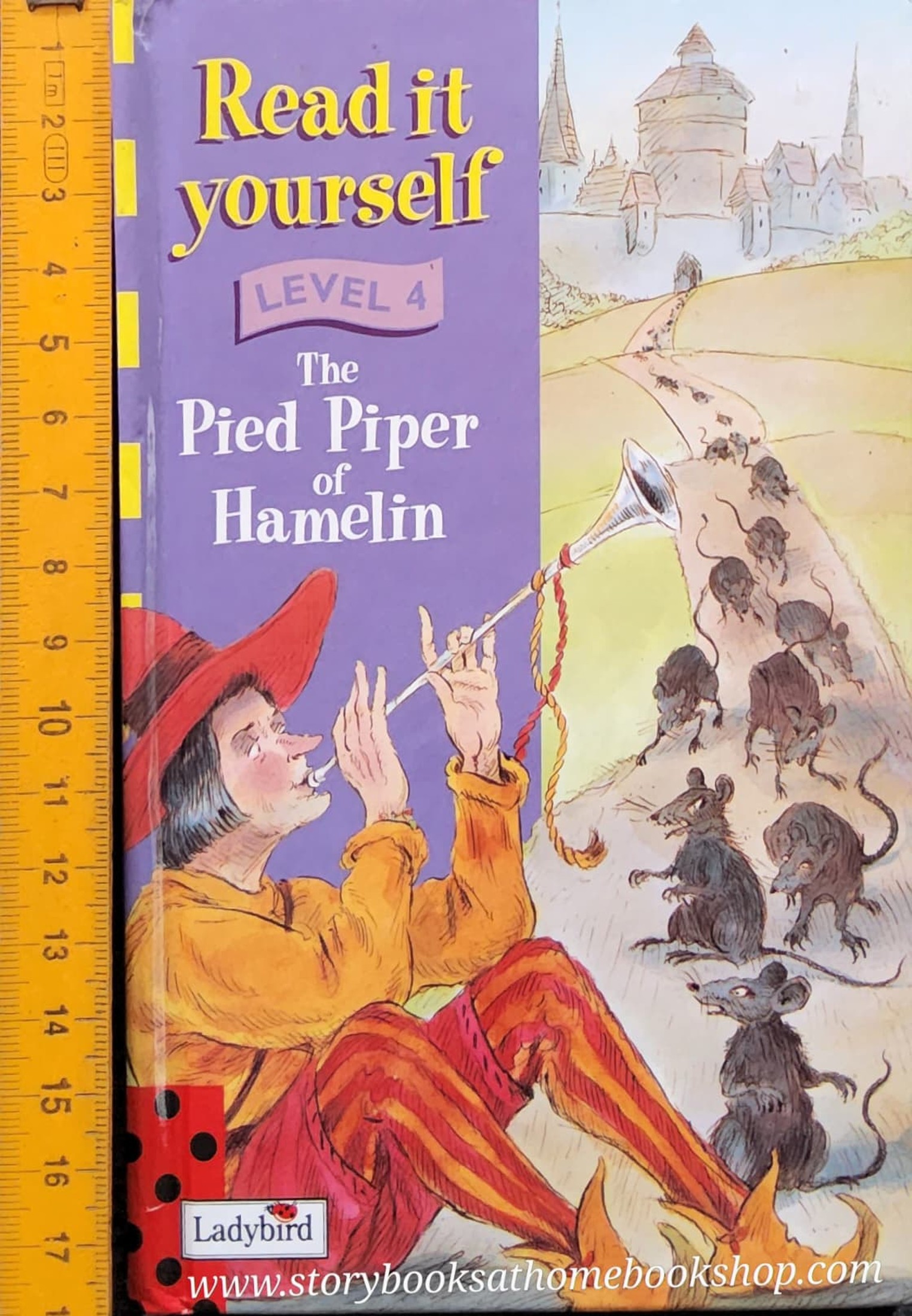 หนังสือนิทานปกแข็ง** 🍅🍅READ IT YOURSELF LEVEL4: THE PIED PIPER OF HAMELIN