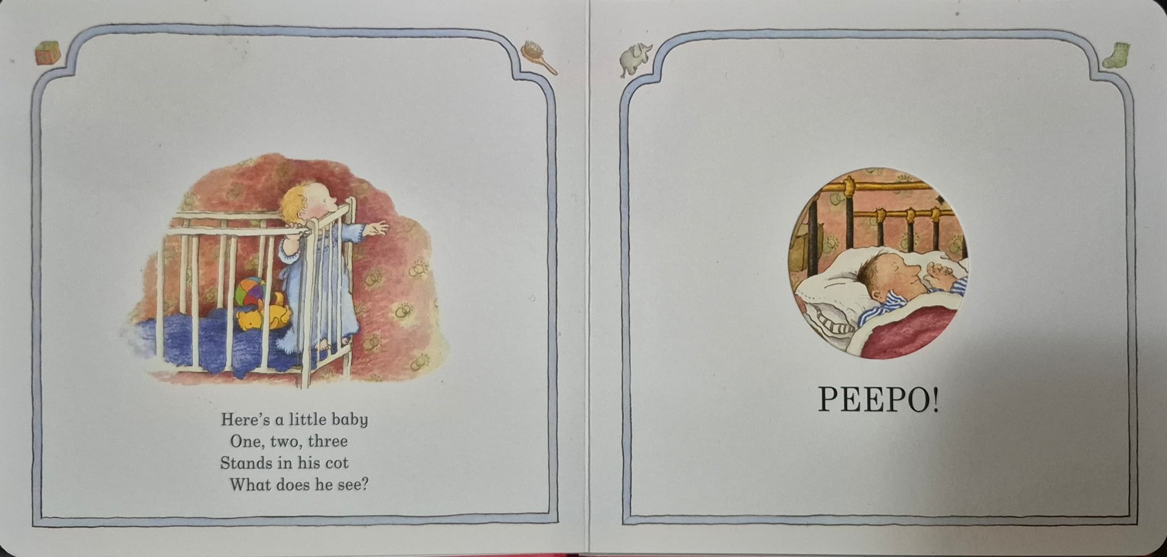 BOARD BOOK** 🍅🍅PEEPO! BY JANET AND ALLAN AHLBERG