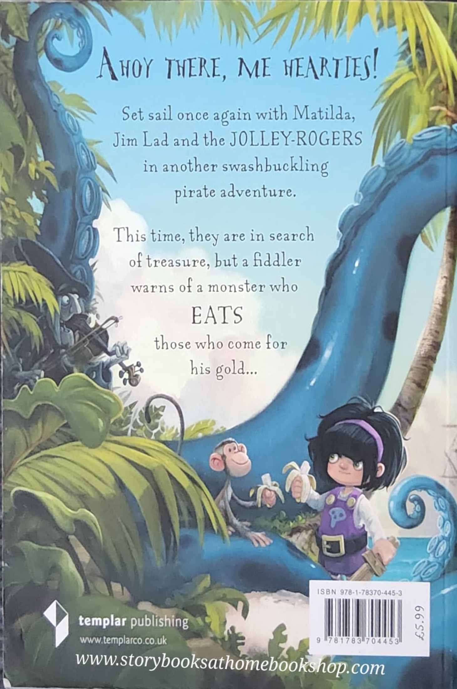 หนังสือนิทานปกอ่อน** 🍅🍅 The JOLLEY-ROGERS and the MONSTER'S GOLD by JONNY DUDDLE