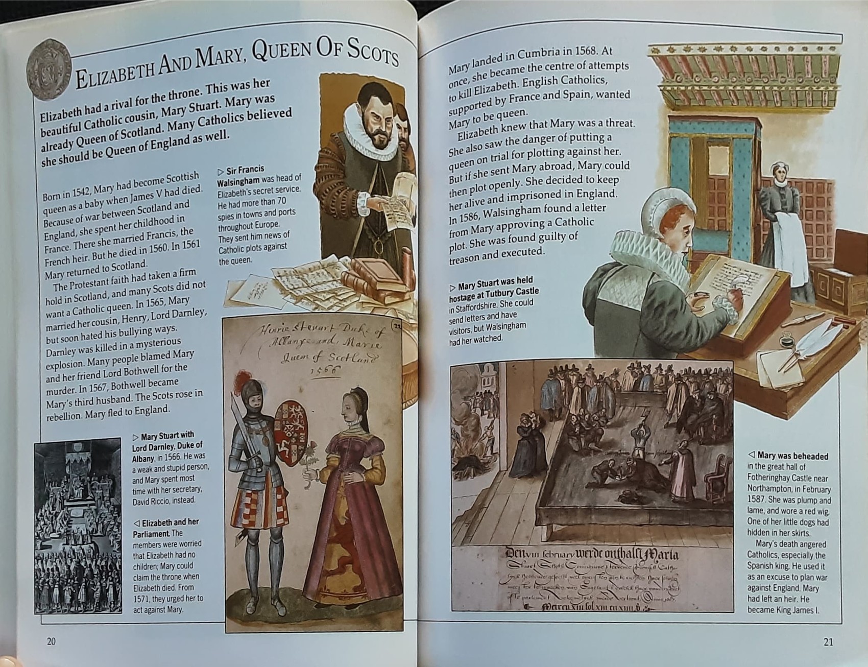 Knowledge Book ความรู้ ภาษาอังกฤษ 🍅🍓History of Britain The Tudors/Used สภาพ 80-90%