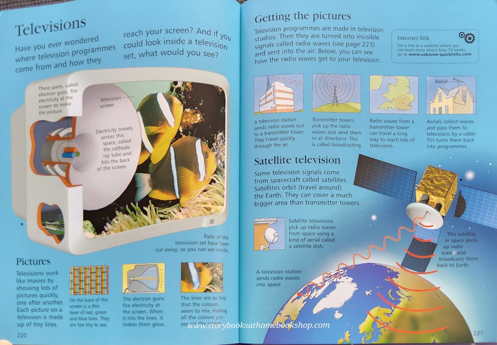 KNOWLEDGE BOOK ** 🍅🍅 THE USBORNE INTERNER-LINKED CHILDREN'S ENCYCLOPEDIA