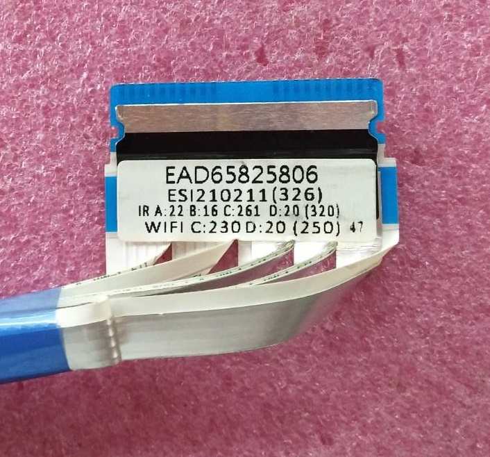 สายแพตัวรับรีโมท/ตัวรับWifi ของแท้ถอดจากเครื่อง พาร์ทEAD65825806