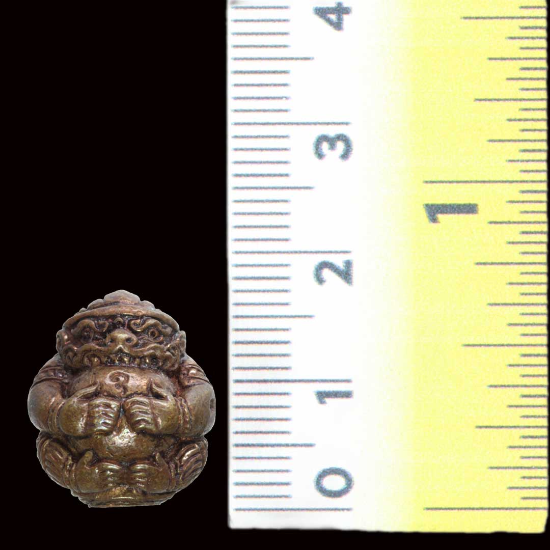 หนุมานครองเมือง รุ่น2 หลวงพ่อพูล วัดไผ่ล้อม รุ่นเจ้าคุณพูล ปี2547 เนื้อสัมฤทธิ์