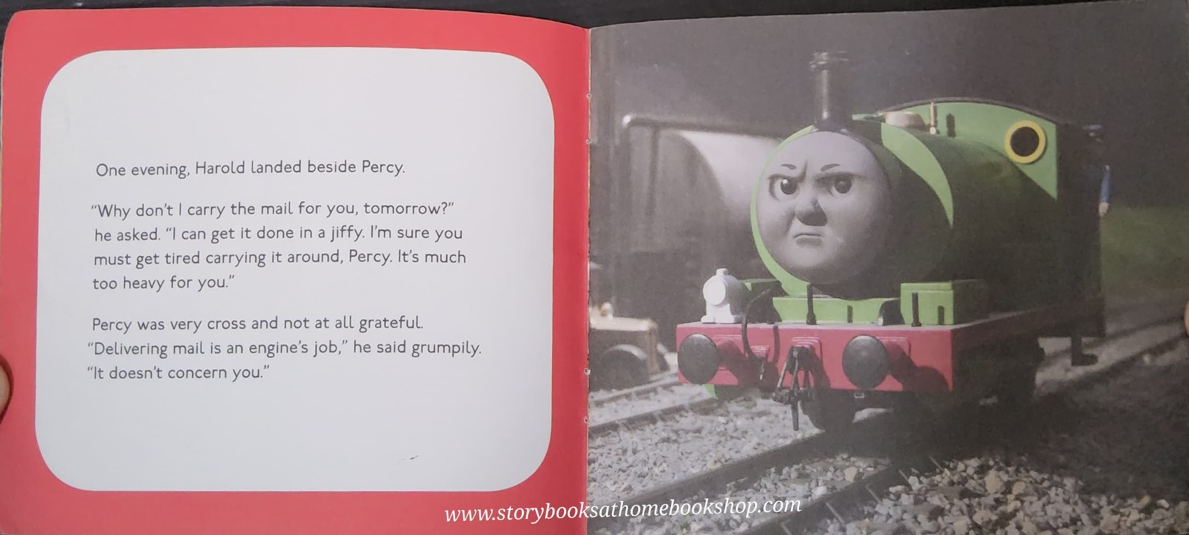 หนังสือนิทานปกอ่อน** 🍅THOMAS&FRIENDS: 2BOOKS A BAD DAY FOR HAROLD+TOBY HAD A LITTLE LAMB