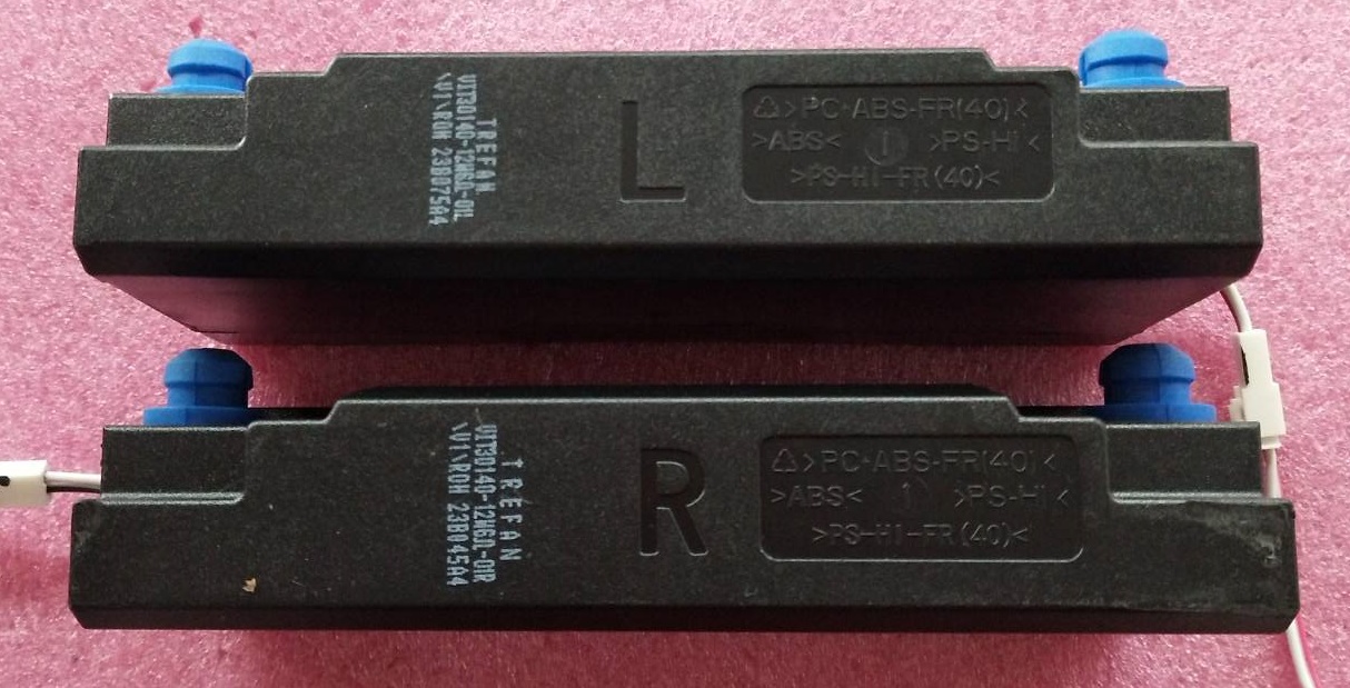 ลำโพงทีวี ไฮเซน Hisense ของแท้มือสองถอดจากเครื่อง รุ่น50A6500K 12โอมห์ 12วัตต์