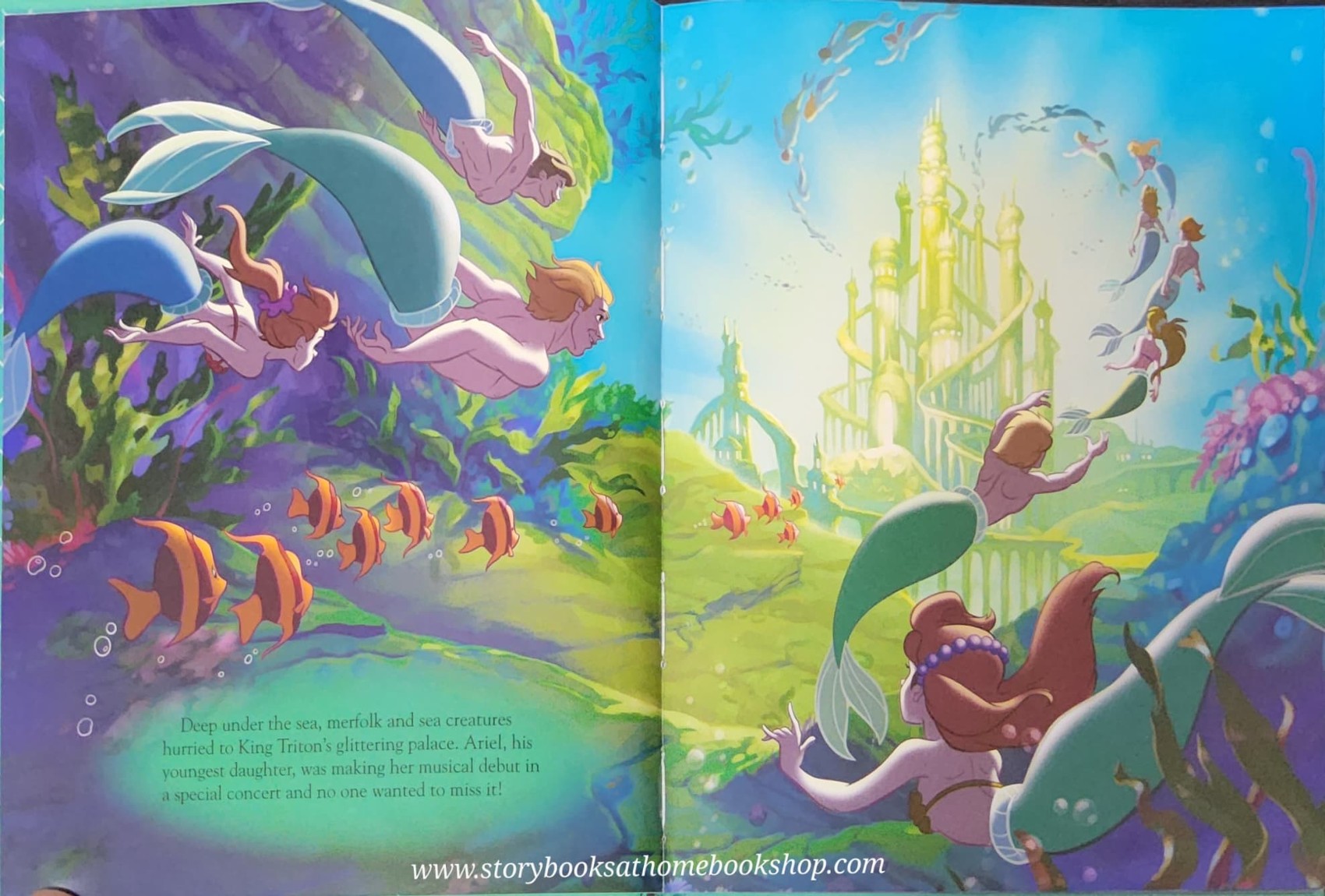 หนังสือนิทานปกแข็ง** 🍓🍓THE LITTLE MERMAID