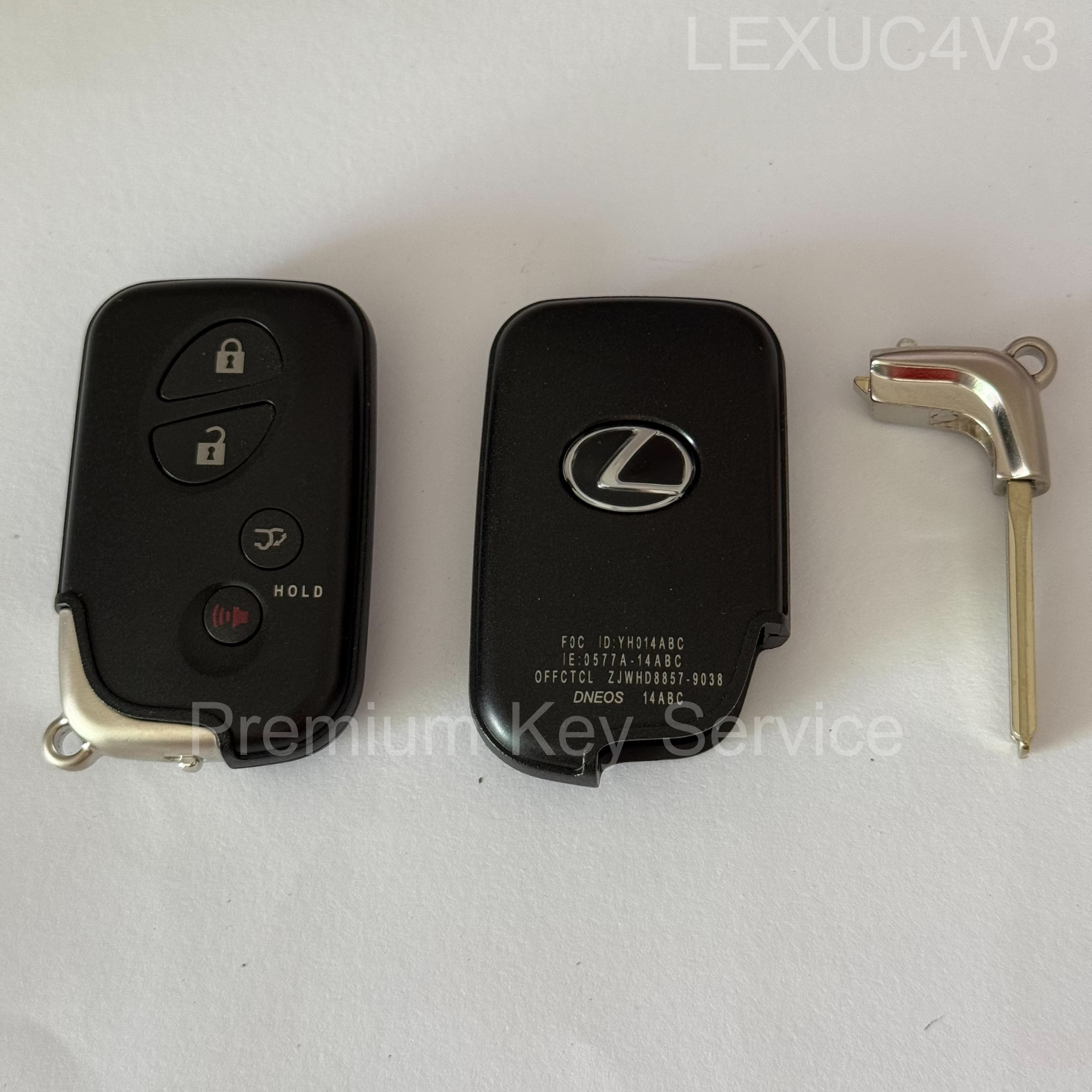กรอบรีโมต Lexus Smart Key 4 ปุ่ม