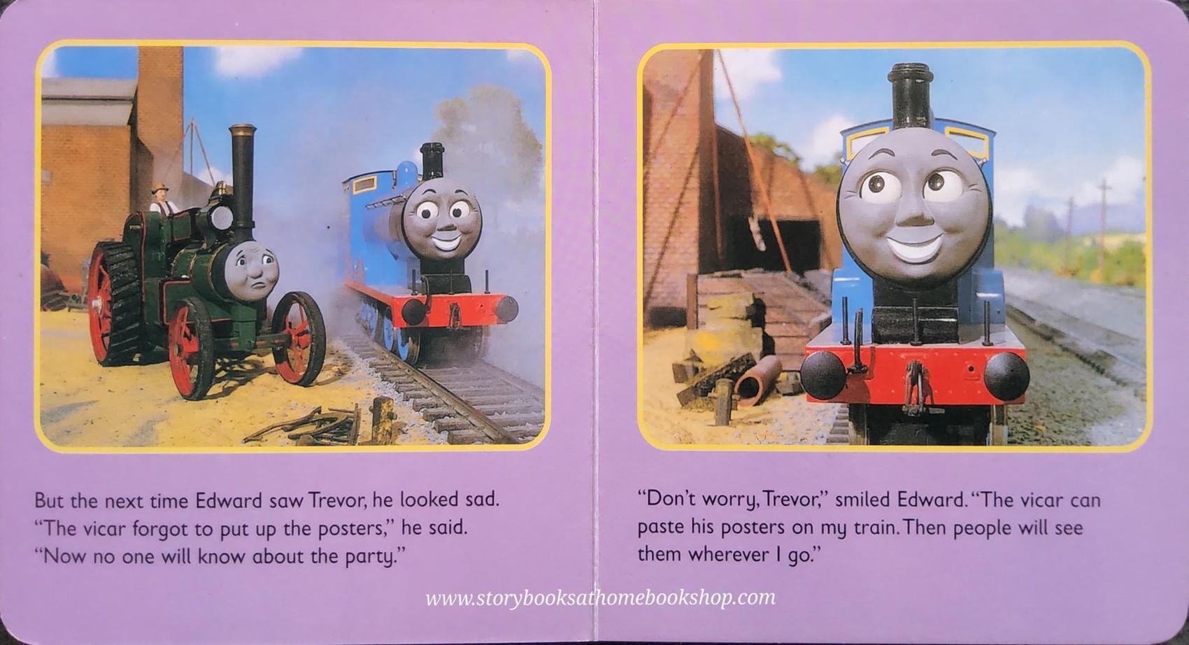 BOARD BOOK ** ð
THOMAS & FRIENDS EDWARD AND THE PARTY