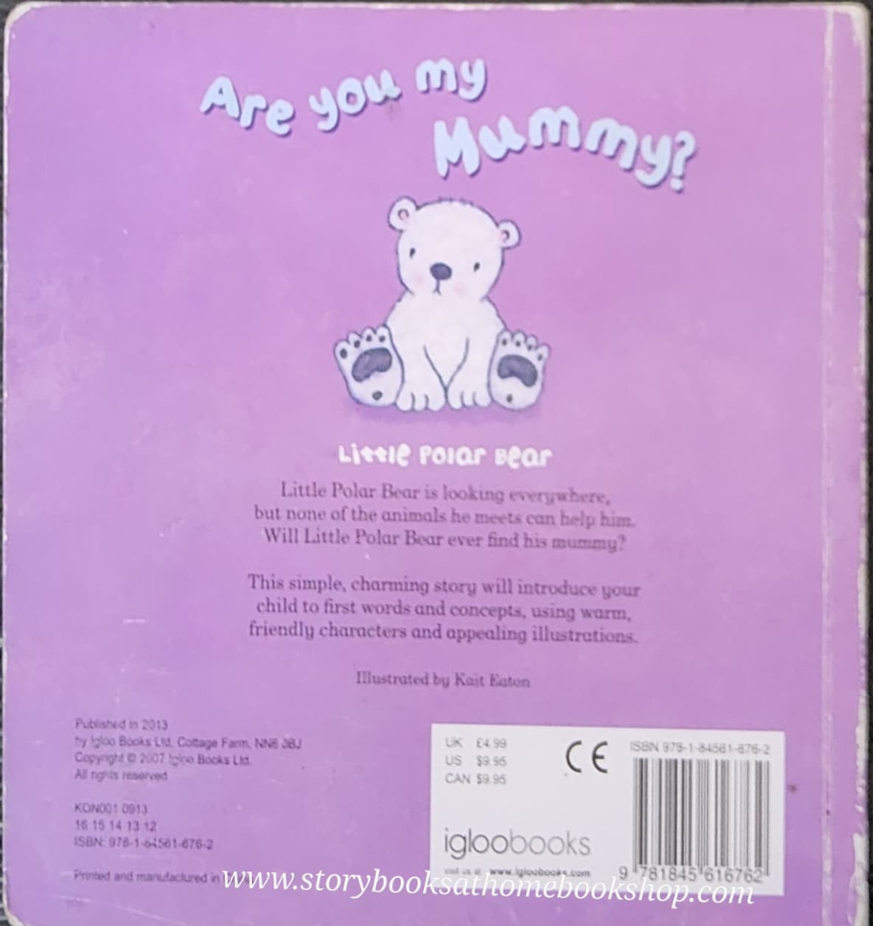 Board Book ** 🍅🍓Are you my Mummy? LITTLE POLAR BEAR