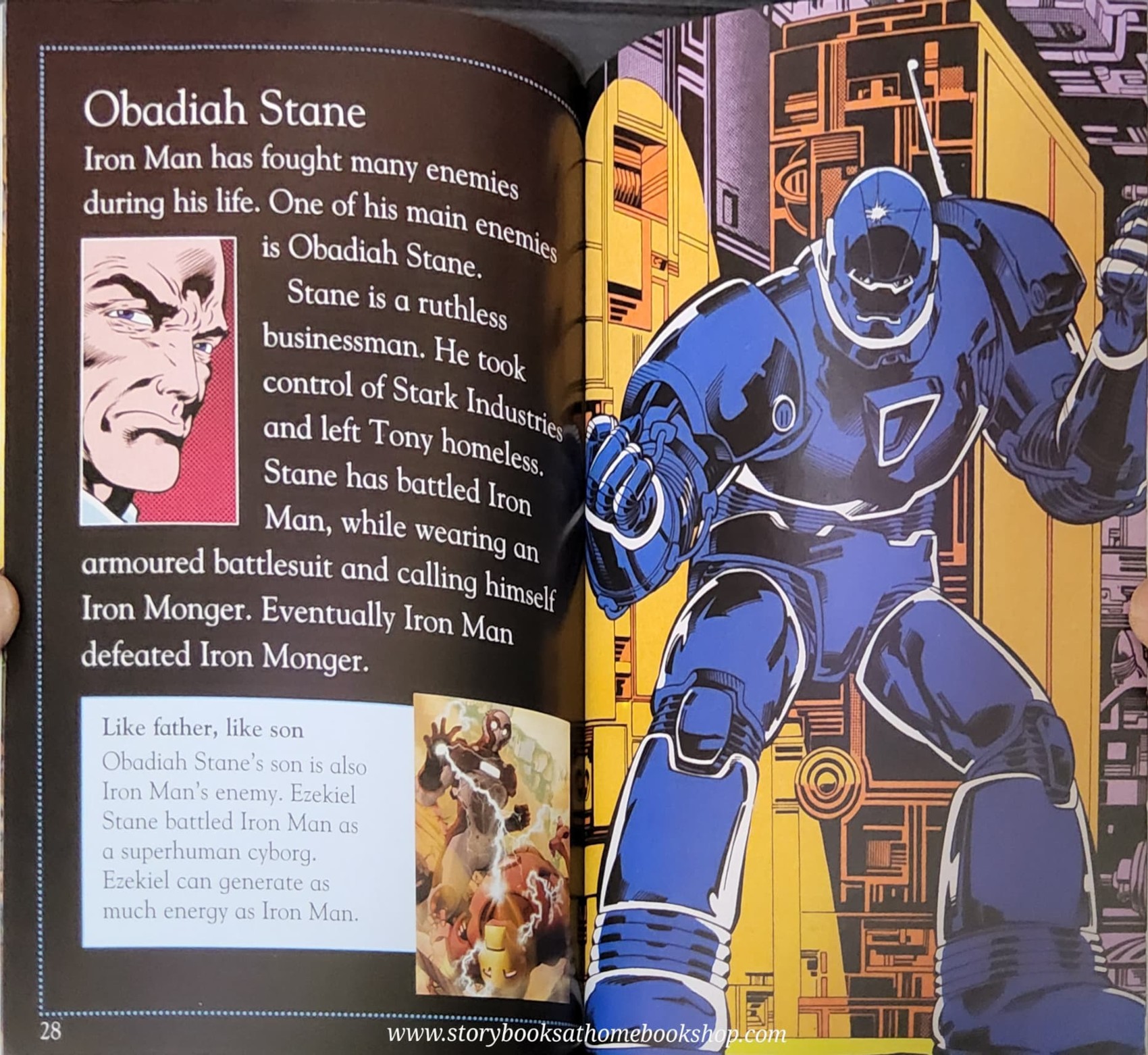 หนังสือนิทานปกอ่อน** 🍅🍓DK Readers :MARVEL IRON MAN FRIENDS AND ENEMIES READING 3