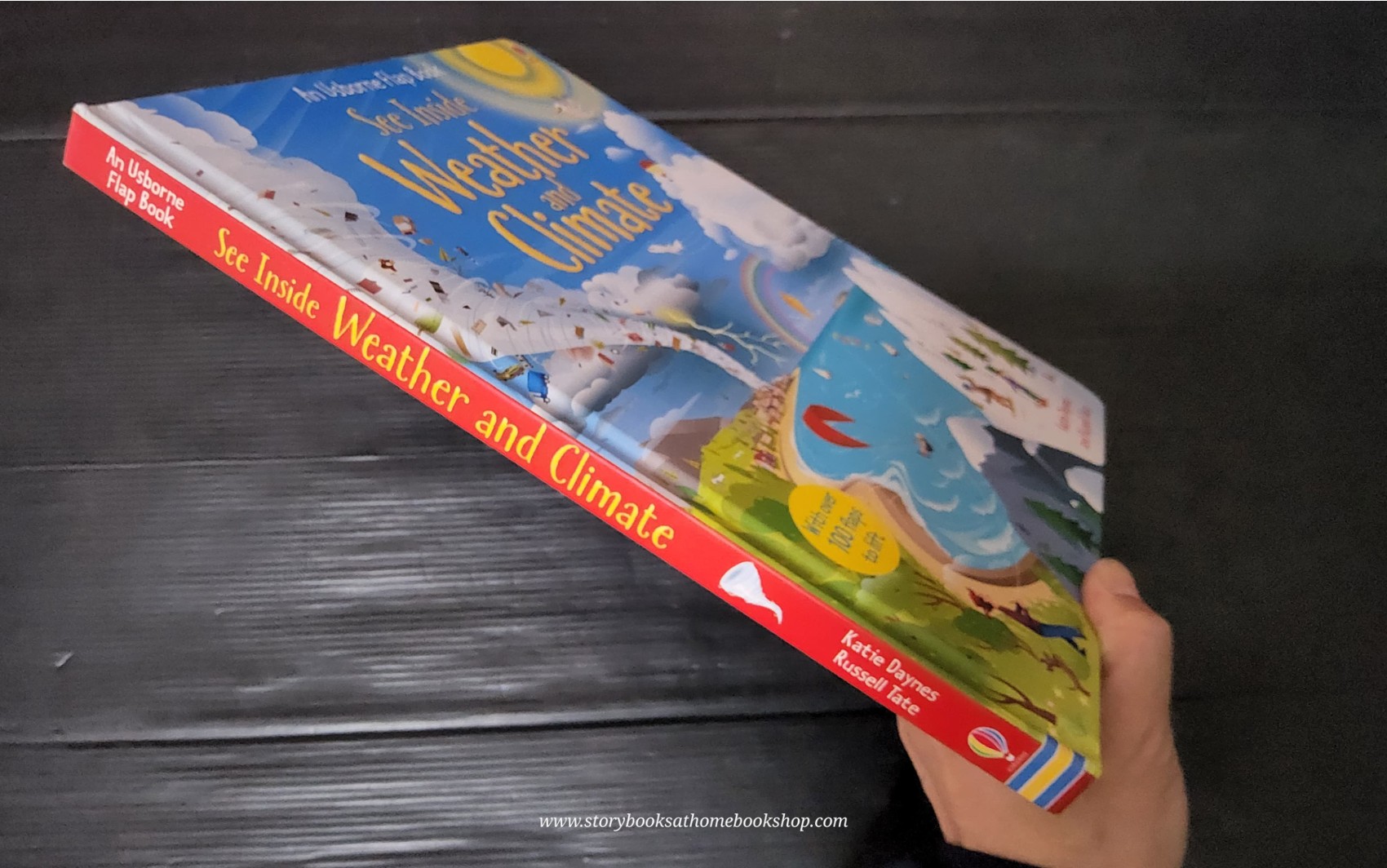 RECOMMENED SCIENCE BOOK** **Knowledge Book** 🍅🍅An Usborne Flap book See Inside WEATHER AND CLIMATE