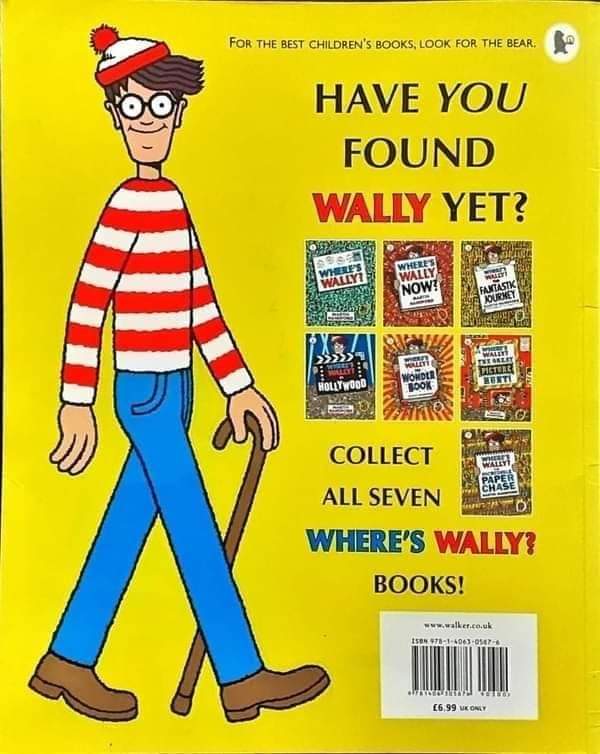 Puzzle Book** 🍅🍓WHERE'S WALLY THE FANTASTIC JOURNEY #3