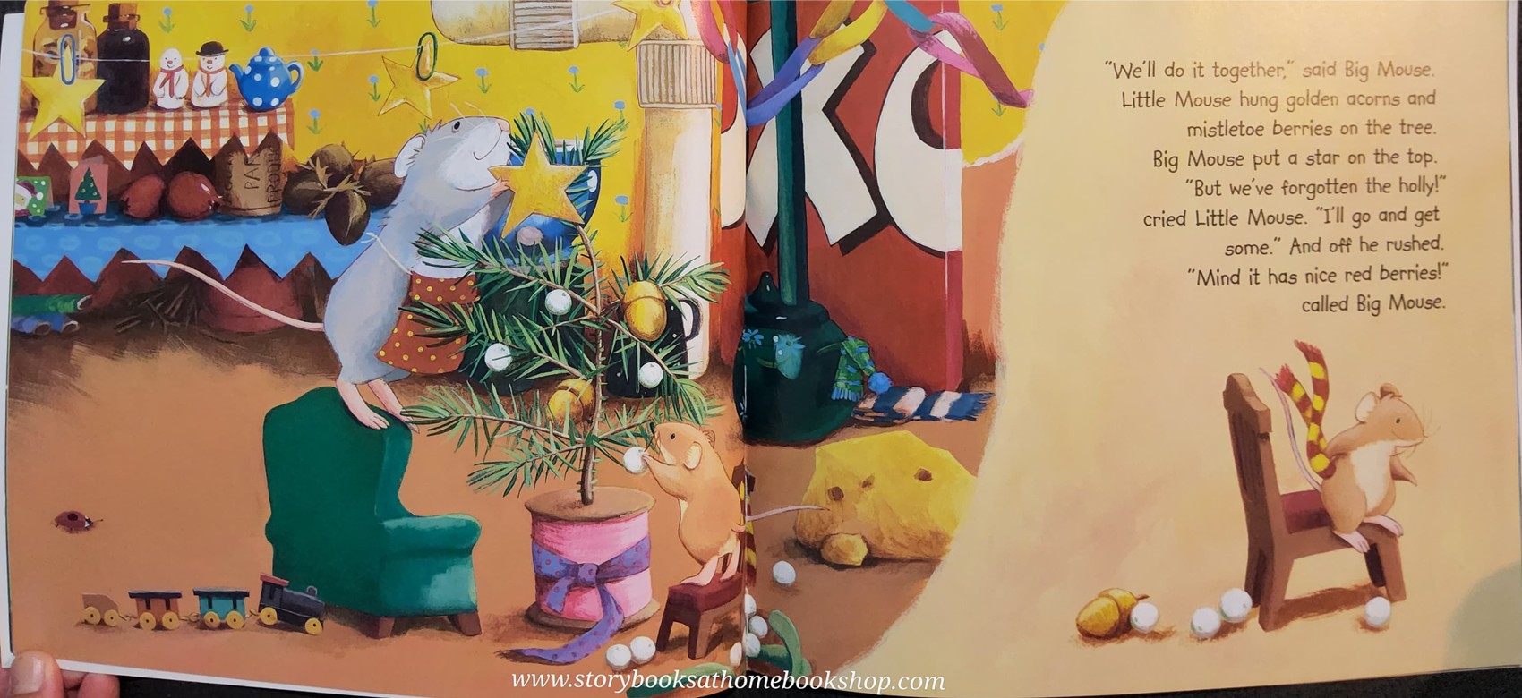 หนังสือนิทานปกอ่อน** 🍅THE VERY SNOWY CHRISTMAS ปกกริทเตอร์