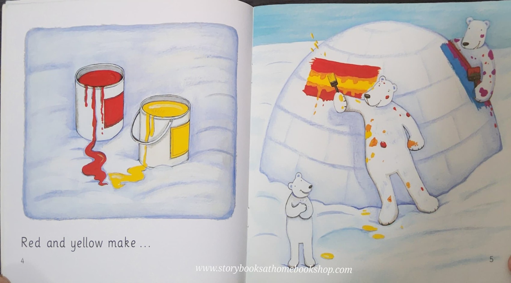 หนังสือนิทานปกอ่อน** 🍅🍅COLOUR BEARS