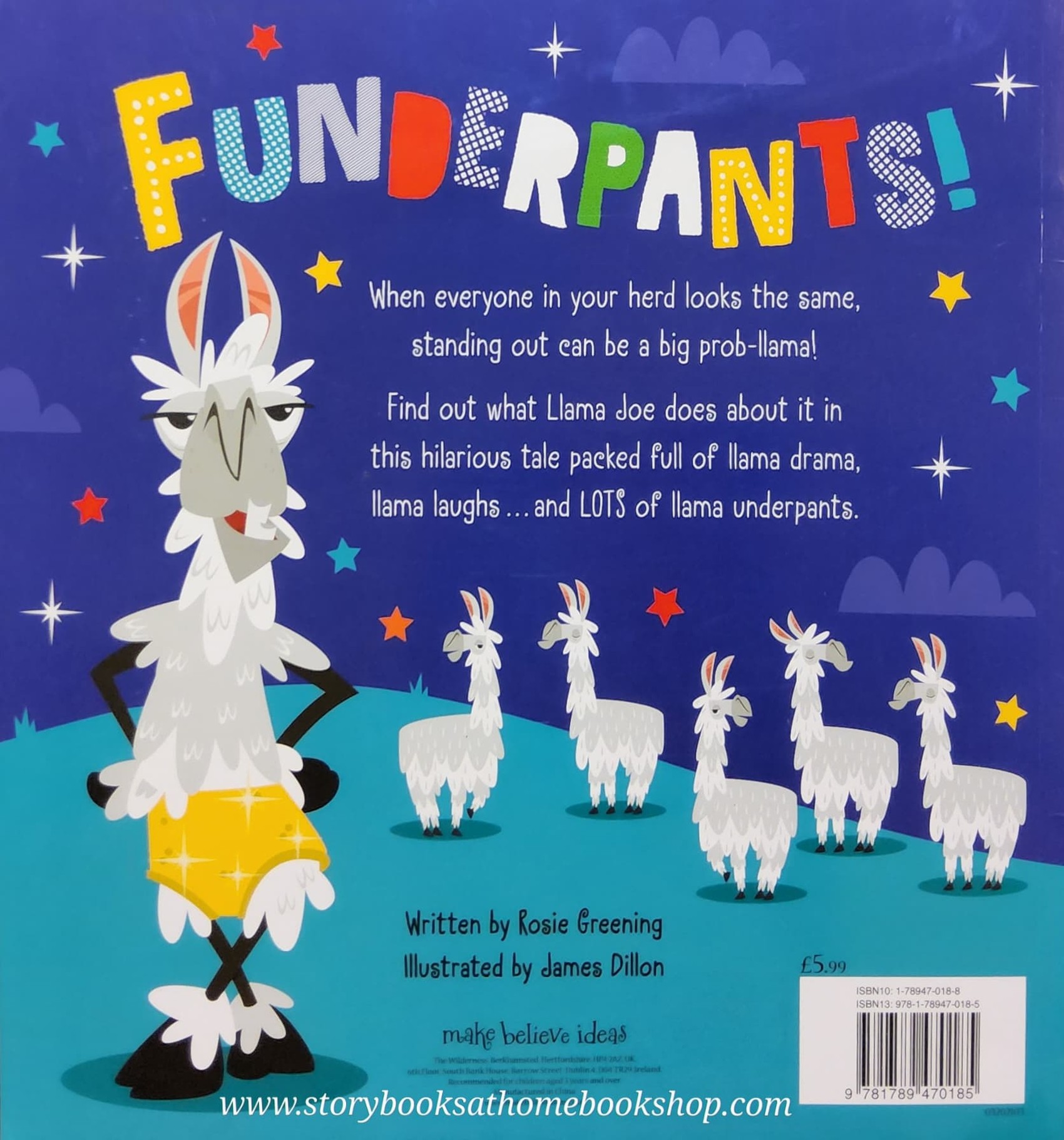 หนังสือนิทานปกอ่อน** 🍅🍓FUNDERPANTS!♥️♥️