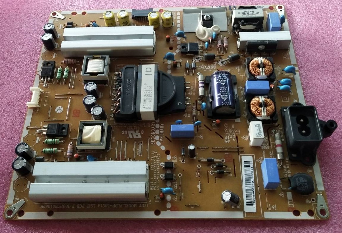 POWER SUPPLY LG (ซับพลาย แอลจี) ของแท้ถอดจากเครื่องรุ่น 43UF640T-TA.BTDYLJV 43UF640T-TA.BTMYLJV พาร์ท EAY64009401 :EAX66472001