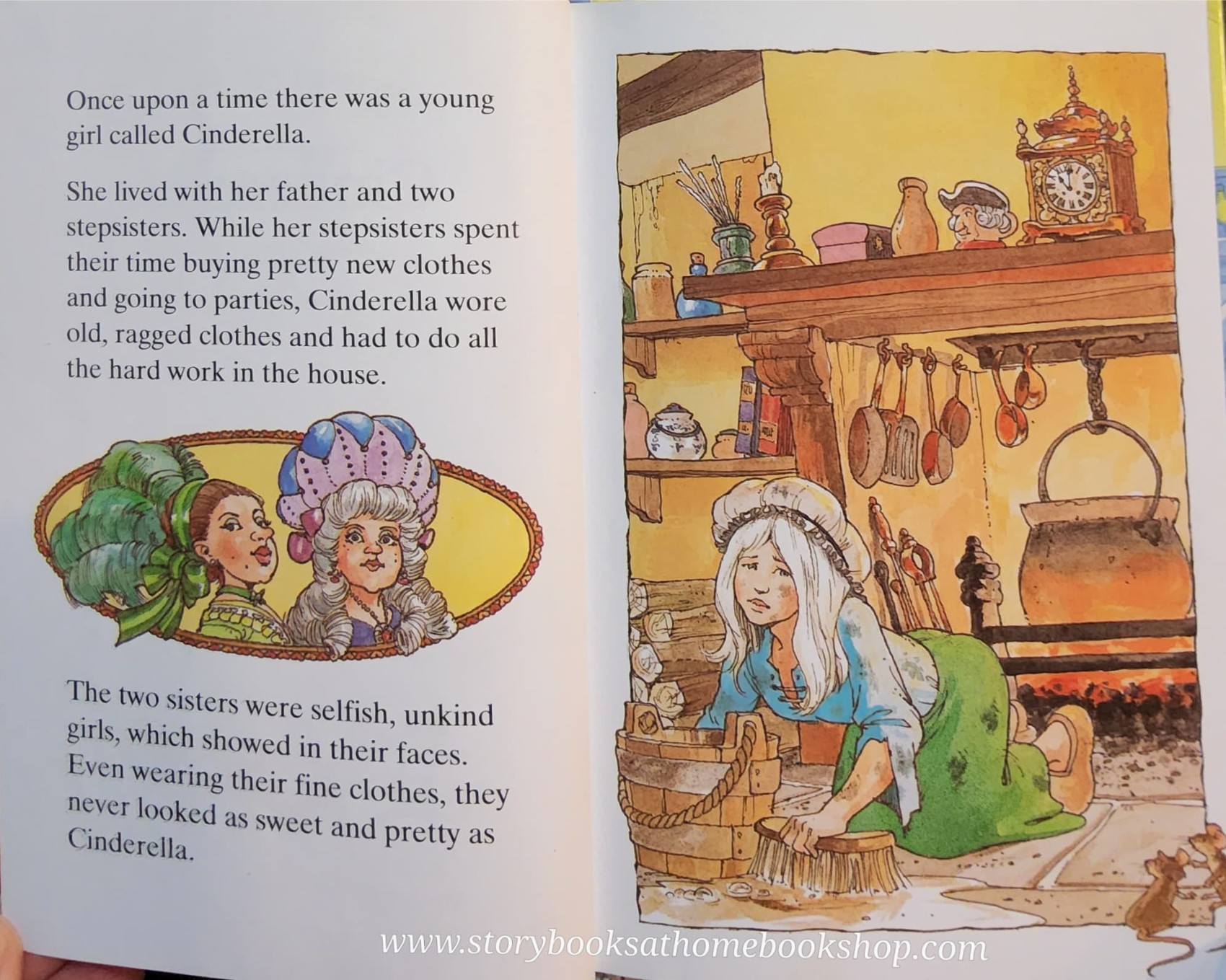 หนังสือนิทานปกแข็ง ** ♥️FAVOURITE TALES CINDERELLA♥️