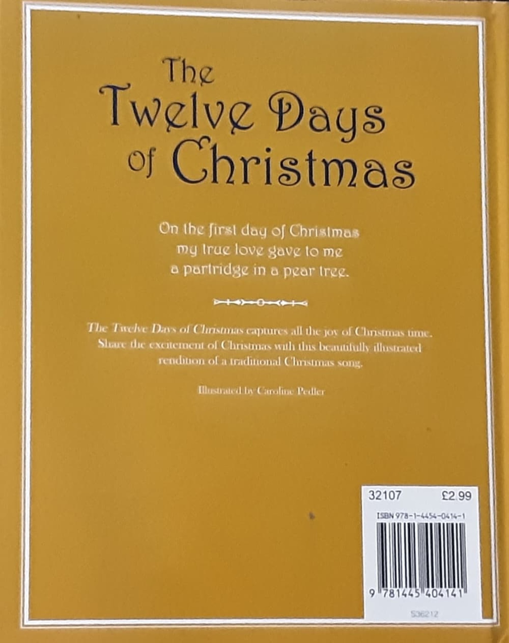 หนังสือนิทานปกแข็ง 🍅🍓THE Twelve Days of Christmas