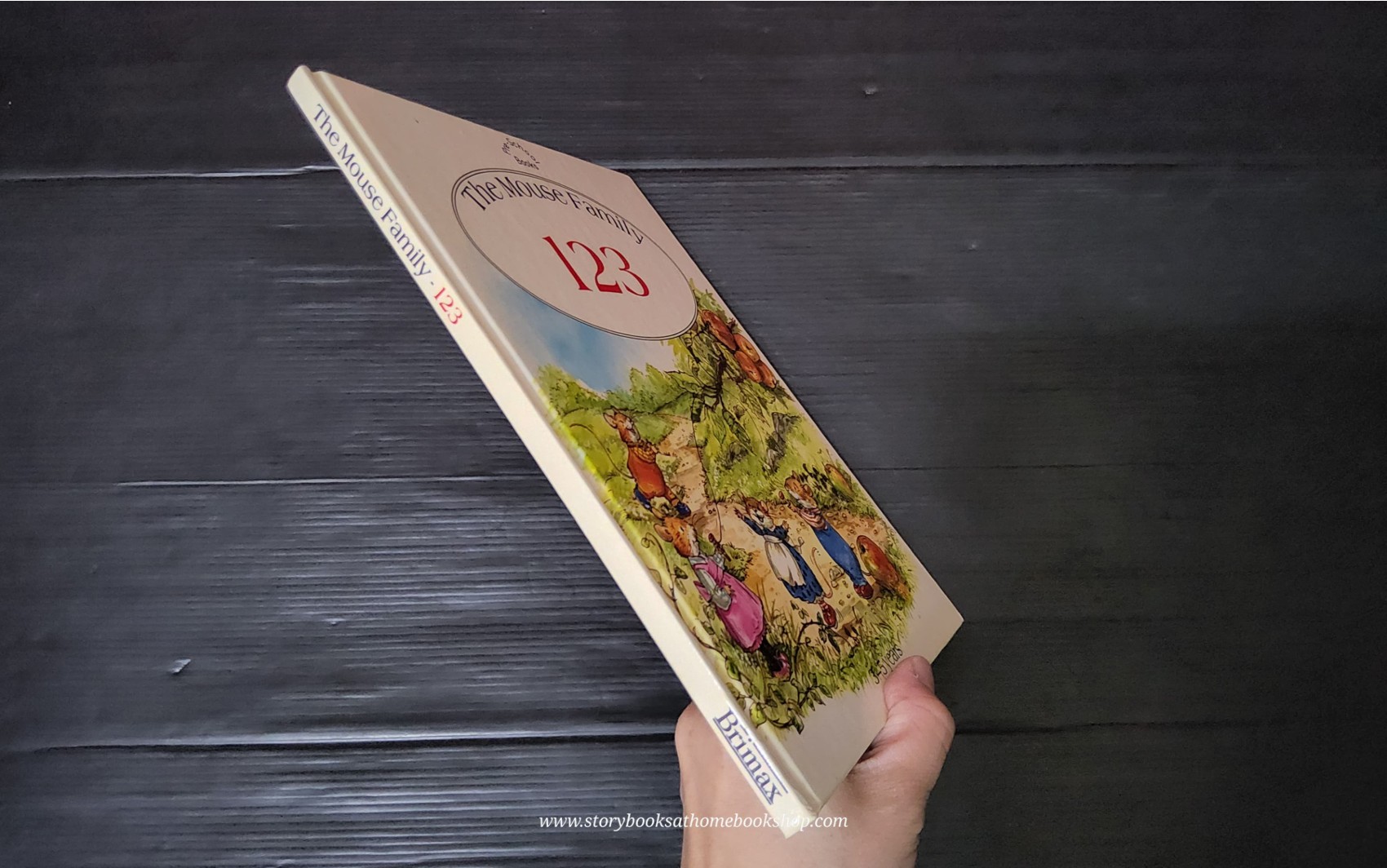 หนังสือนิทานปกแข็ง** 🍅🍓THE MOUSE FAMILY 123