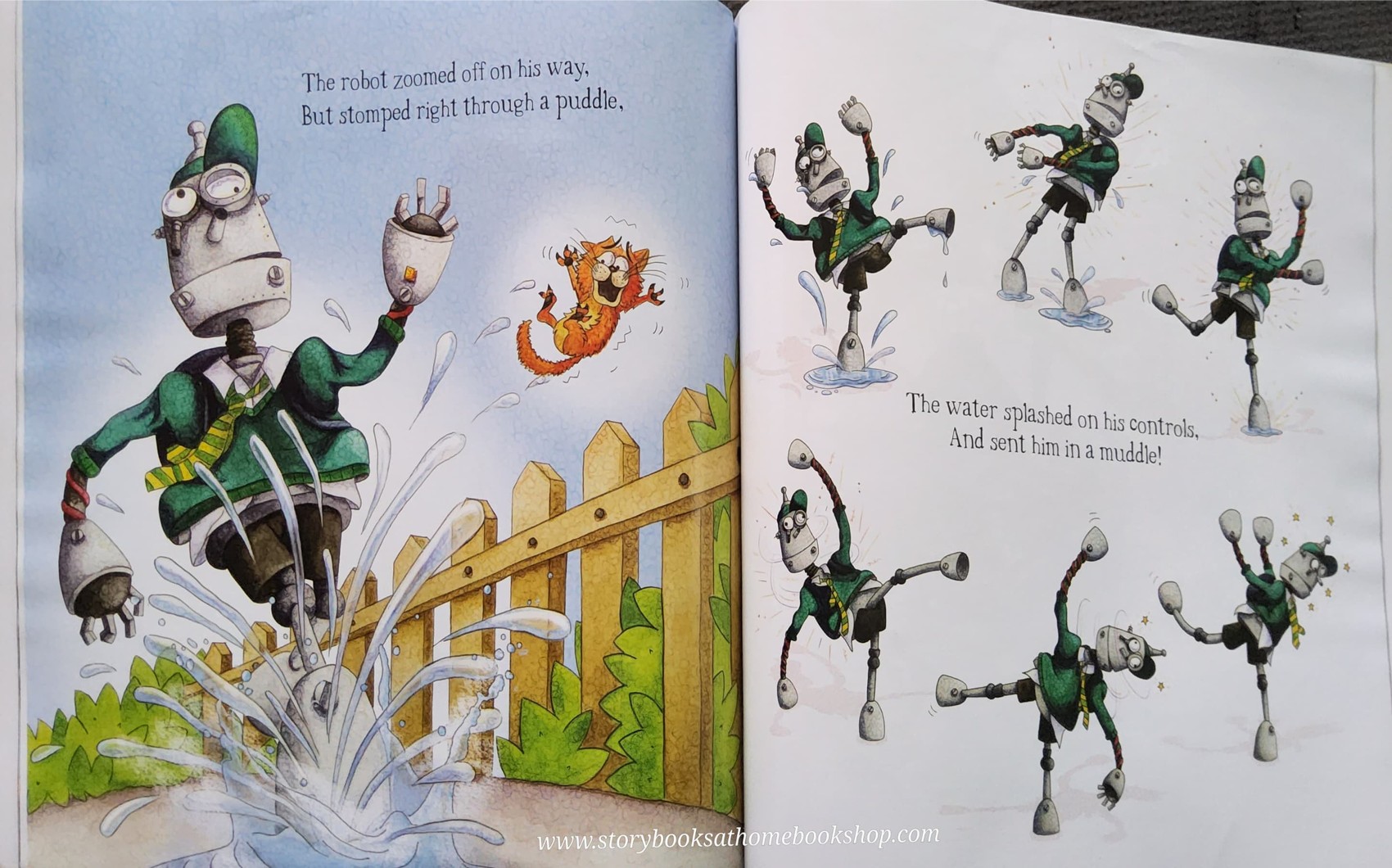 หนังสือนิทานปกอ่อน** 🍅🍓ROBOT STOP♥️♥️