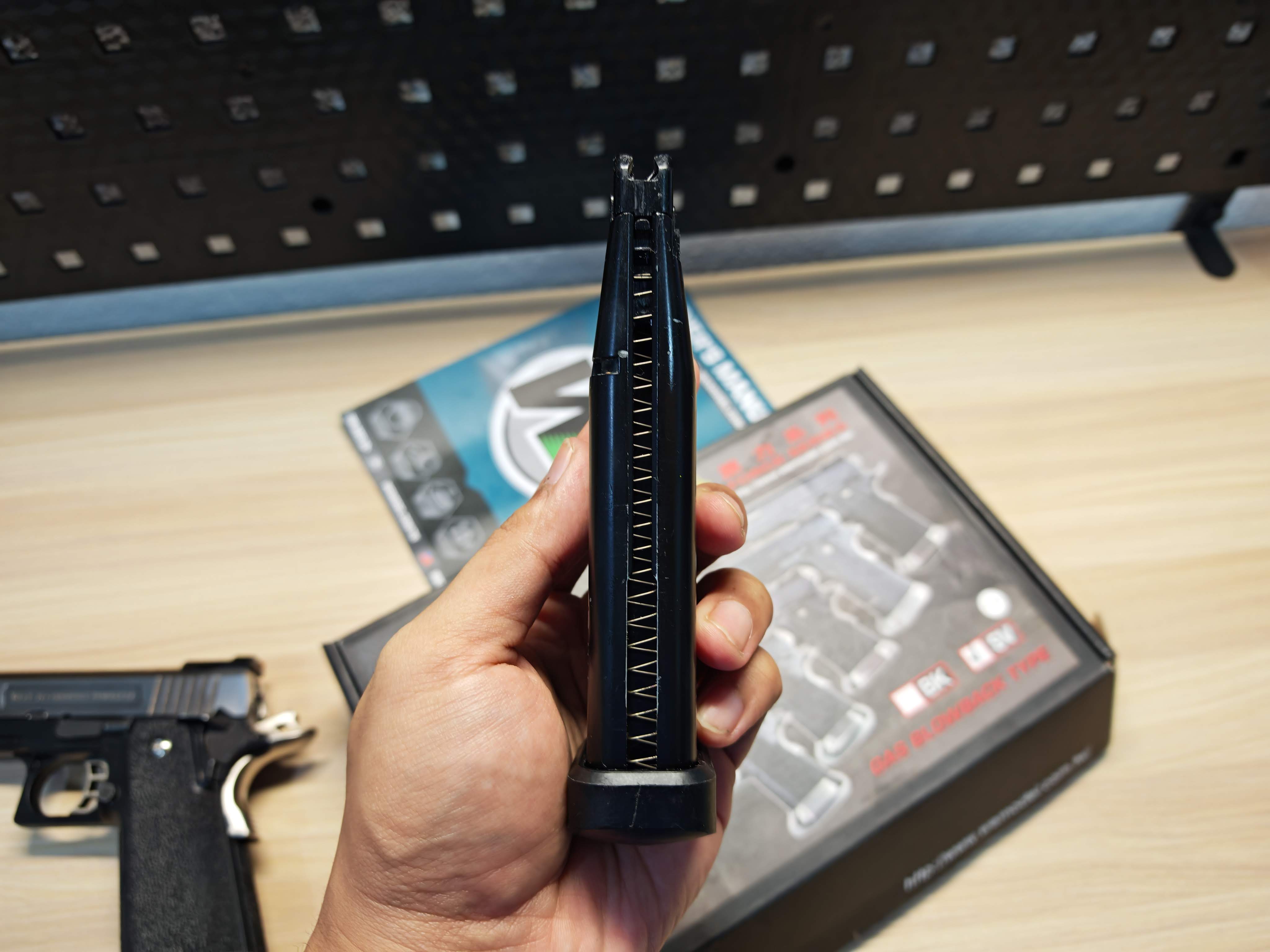 WE Hi-CAPA 5.1 T-REX GBB BB Gun บีบีกัน แบบแก๊ส ปืนอัดลม Airsoft Gun มือสอง