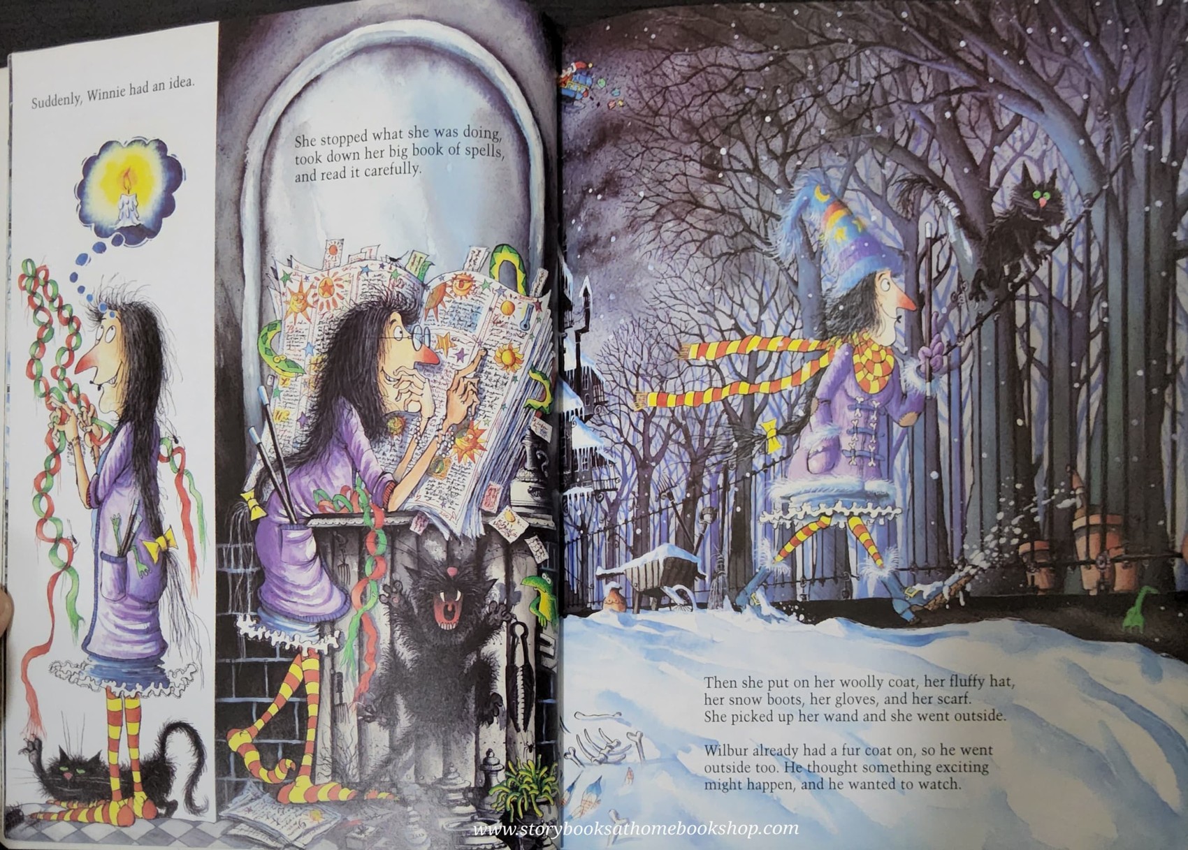 หนังสือนิทานปกอ่อน** 🍅🍓WINNIE IN WINTER BY KORKY PAUL AND WALERIE THOMAS