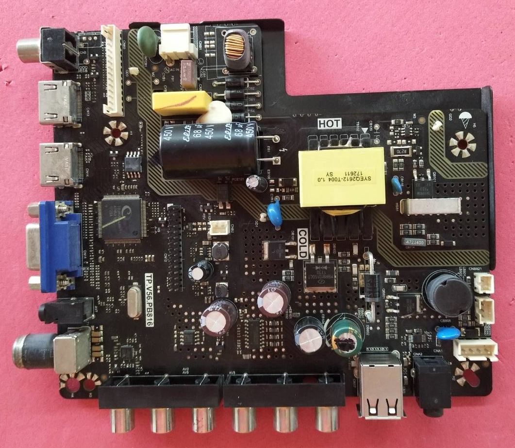 เมนบอร์ด ACONATIC (อะโคเนติค) อะไหล่แท้/ของถอด ใช้กับรุ่น AN-LT3212 พาร์ท TP.V56.PB816 เบอร์จอ-PT320AT01-1 Ver.1.0