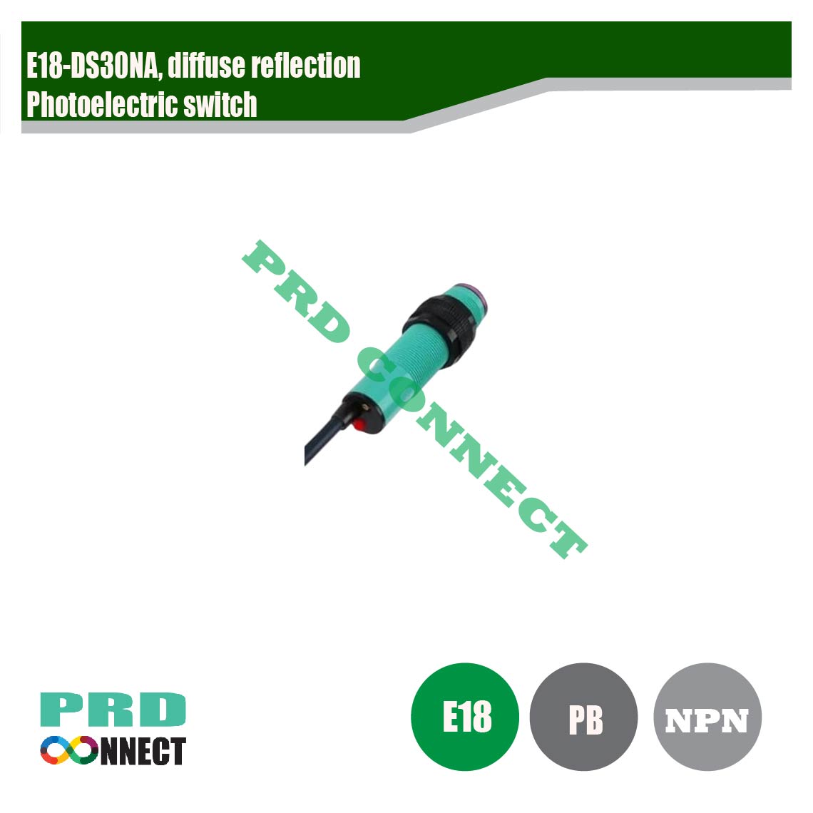 E18-DS30NA, DIFFUSE REFLECTIONPHOTOELECTRIC SWITCH
