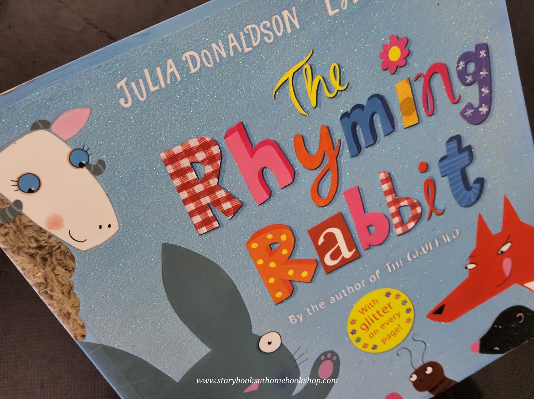 หนังสือนิทานปกอ่อน** 🍅🍓THE RHYMING RABBIT BY JULIA DONALDSON.LYDIA MONKS