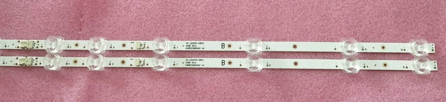 หลอดแบล็คไลท์ทีวี ทีซีแอล TCL หลอดใหม่โรงงาน รุ่น LED40D2940 LED40S6500 6V #เป็นแบบต่อ 1แถว2ชิ้น#