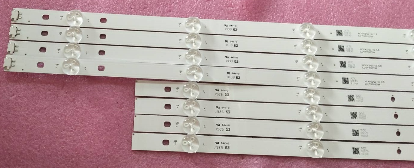 หลอดแบล็คไลท์แอลจี LG ของแท้ถอดจากเครื่อง รุ่น49UK6300PTE.ATMWLJD 49UK6320PTE.ATMWLJD 49UK6300PTE.ATMWLJD 49UK6320PTE.ATMWLJD 49LJ550T-TA.ATDYLJD 49LJ550T-TA.ATMYLJD 49LK5700PTA.ATMWLJD 49UJ630T-TA.ATMYLJD 49UJ632T-TA.ATM4LJD