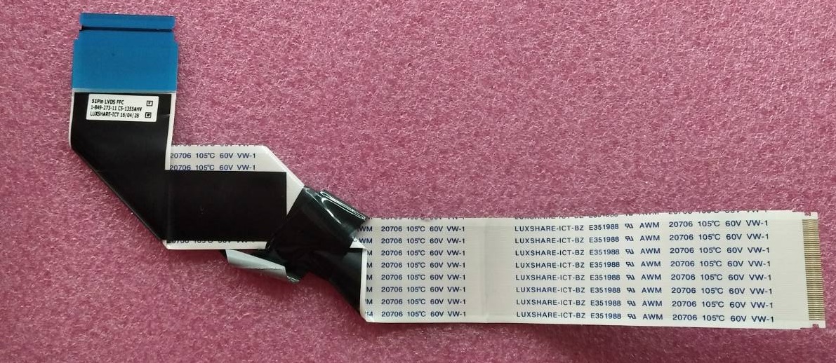 สายแพรทีวี โซนี่ SONY ของแท้มือสองถอดจากเครื่อง รุ่นKDL-40W650D KDL-48W650D พาร์ท
