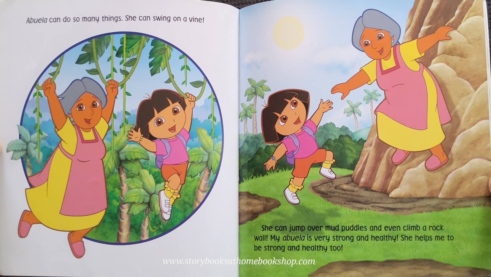 หนังสือนิทานปกอ่อน** 🍅🍓DORA THE EXPLORER:DORA LOVES HER GRANDMA!