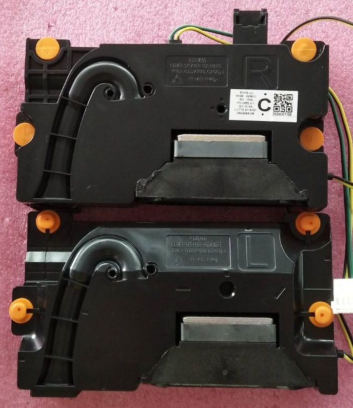 ลำโพงทีวี ซัมซุง SAMSUNG ของแท้มือสองถอดจากเครื่อง รุ่นUA55DU7700 พาร์ทBN96-58391C 6โอมห์ 10วัตต์