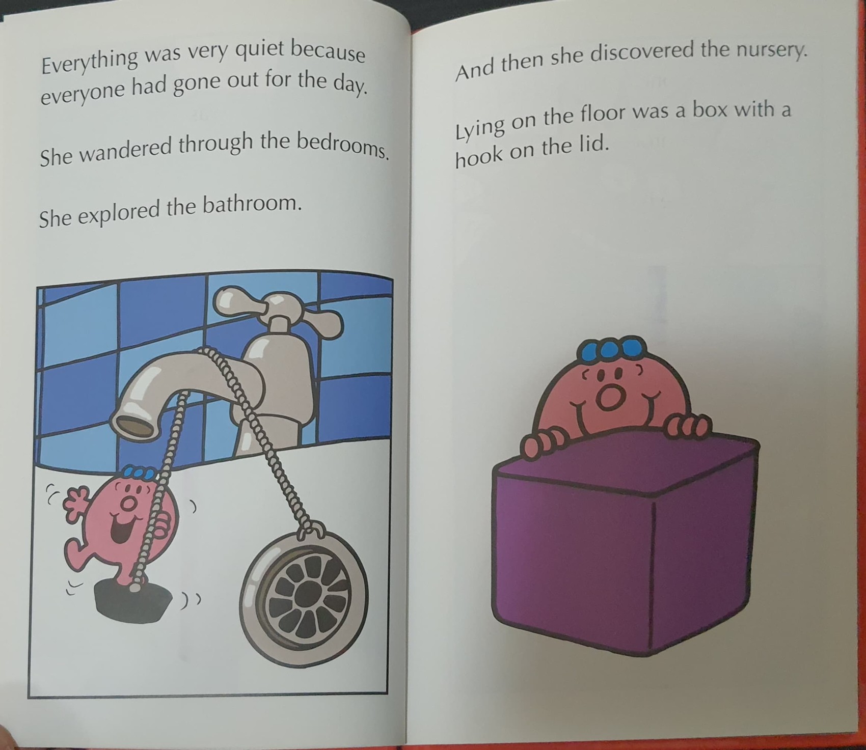 หนังสือนิทานปกแข็ง** 🍅LITTLE MISS TINY JUST THE RIGHT SIZE BY ROGER HANGEAVES