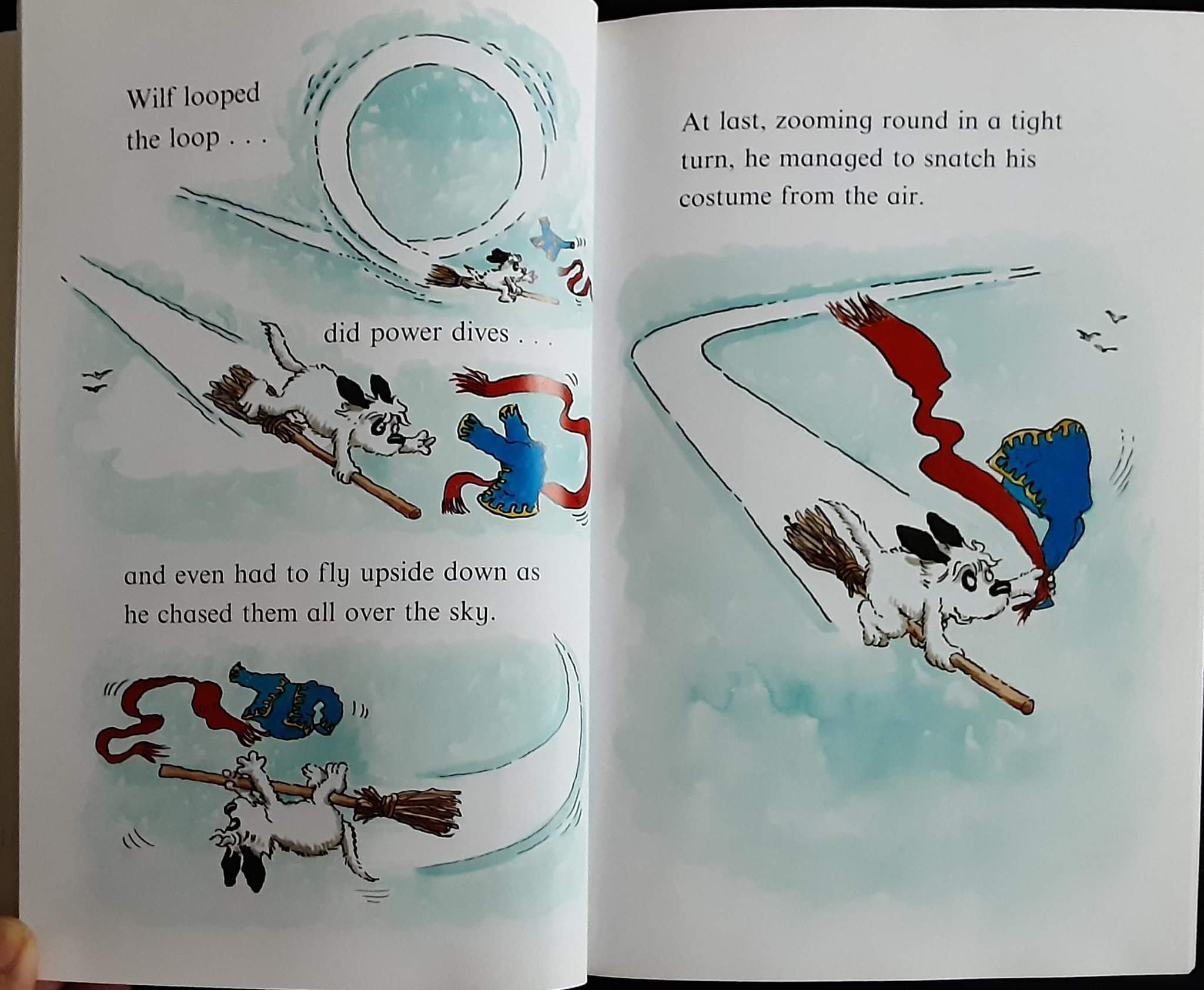 หนังสือนิทานปกอ่อน** 🍅 COLOUR YOUNG PUFFIN:THE WITCH'S DOG BY FRANK RODGERS