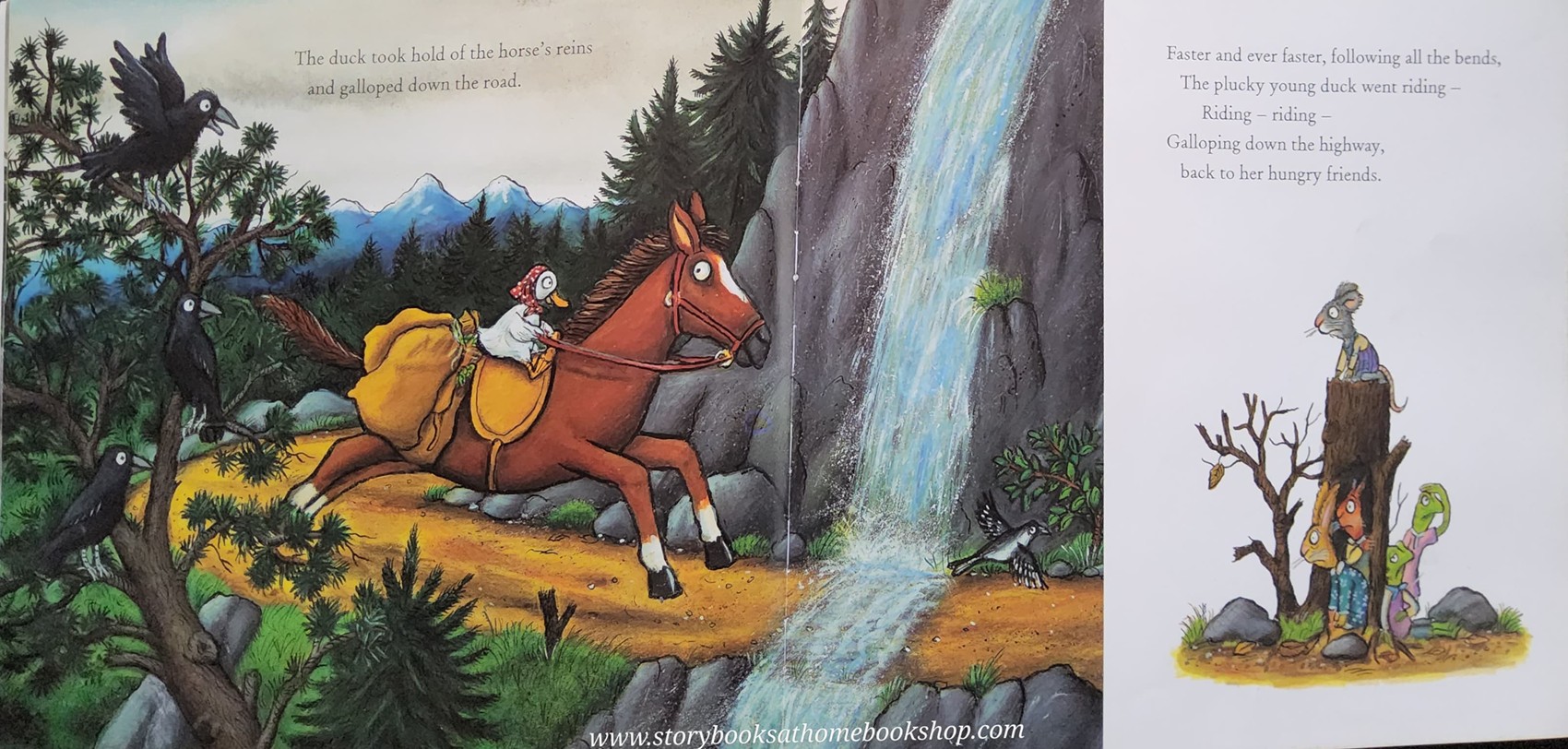 หนังสือนิทานปกอ่อน** 🍅THE HIGHWAY RAT BY JULIA DONALDSON.AXEL SCHEFFLER