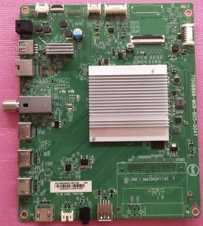 เมนบอร์ดทีวีฟิลลิปส์ PHILIPS อะไหล่แท้#มือสองพร้อมใช้งาน รุ่น 65PUT7906/67 พาร์ท715GB868-M0B-B05-004Y จอHV650QUB-F70