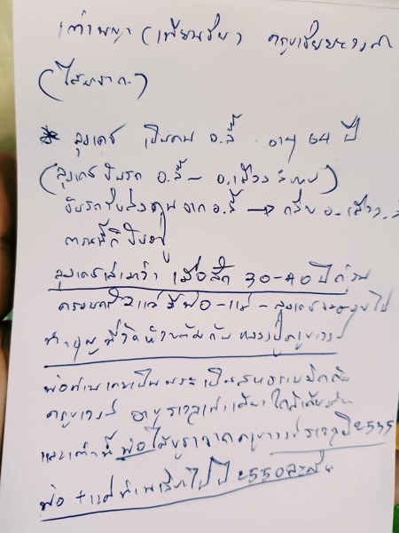 เต่าเทียนชัยครูบาชัยยะวงศา คู่นี้ ได้มาจากลุงเดช ทำอาชีพขับรถรับส่งคนจาก อ.ลี้ ไป อ.เมือง จ.ลำพูน ลุงเดชเล่าว่าเมื่อซัก 30-40 ปีก่อน ครอบครัวของลุงเดช มีพ่อ แม่ และลุงเดชชอบไปทำบุญกับครูบาชัยยะวงศา เต่าเทียนชัยได้มาจากครูบาวงศ์ เมื่อปี 2535