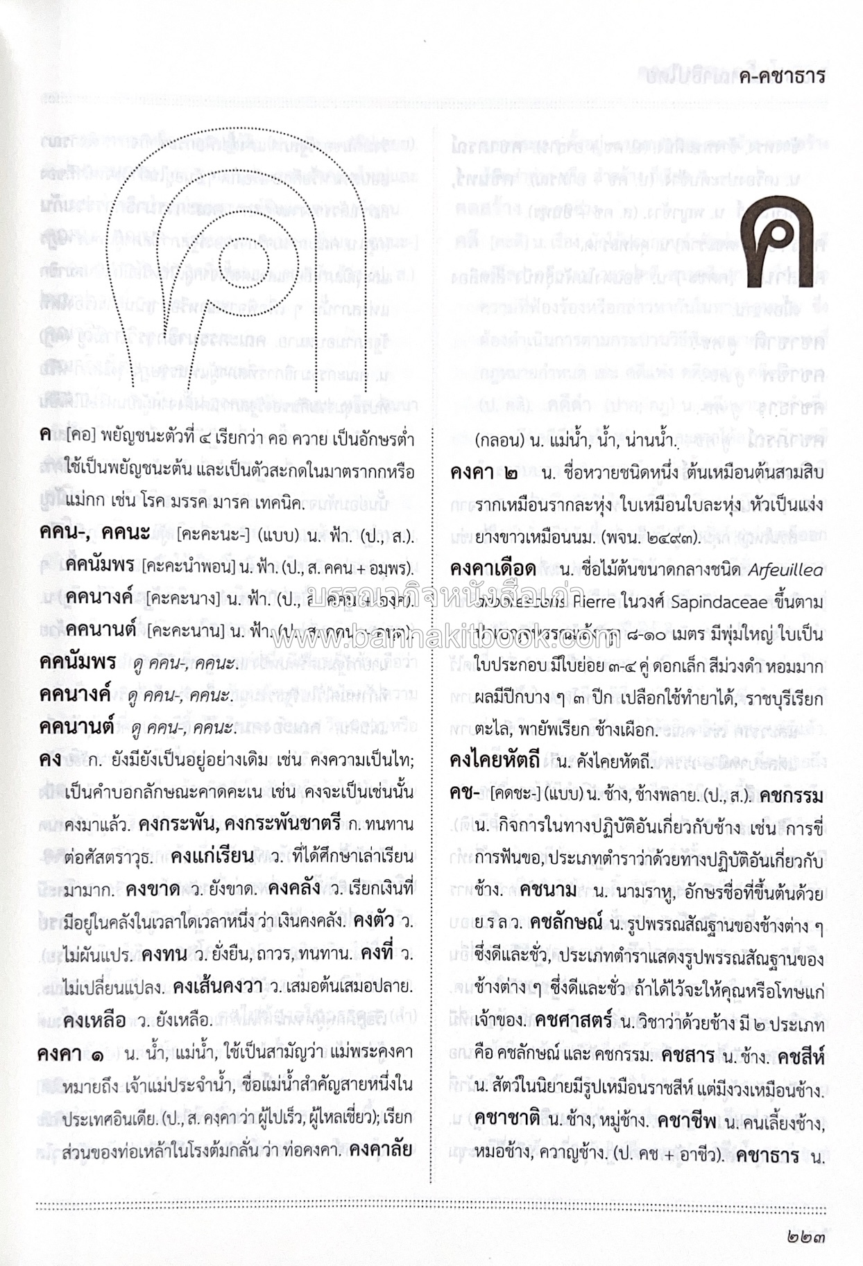 พจนานุกรม ฉบับราชบัณฑิตยสถาน พ.ศ. 2554 โดย : ราชบัณฑิตยสถาน.