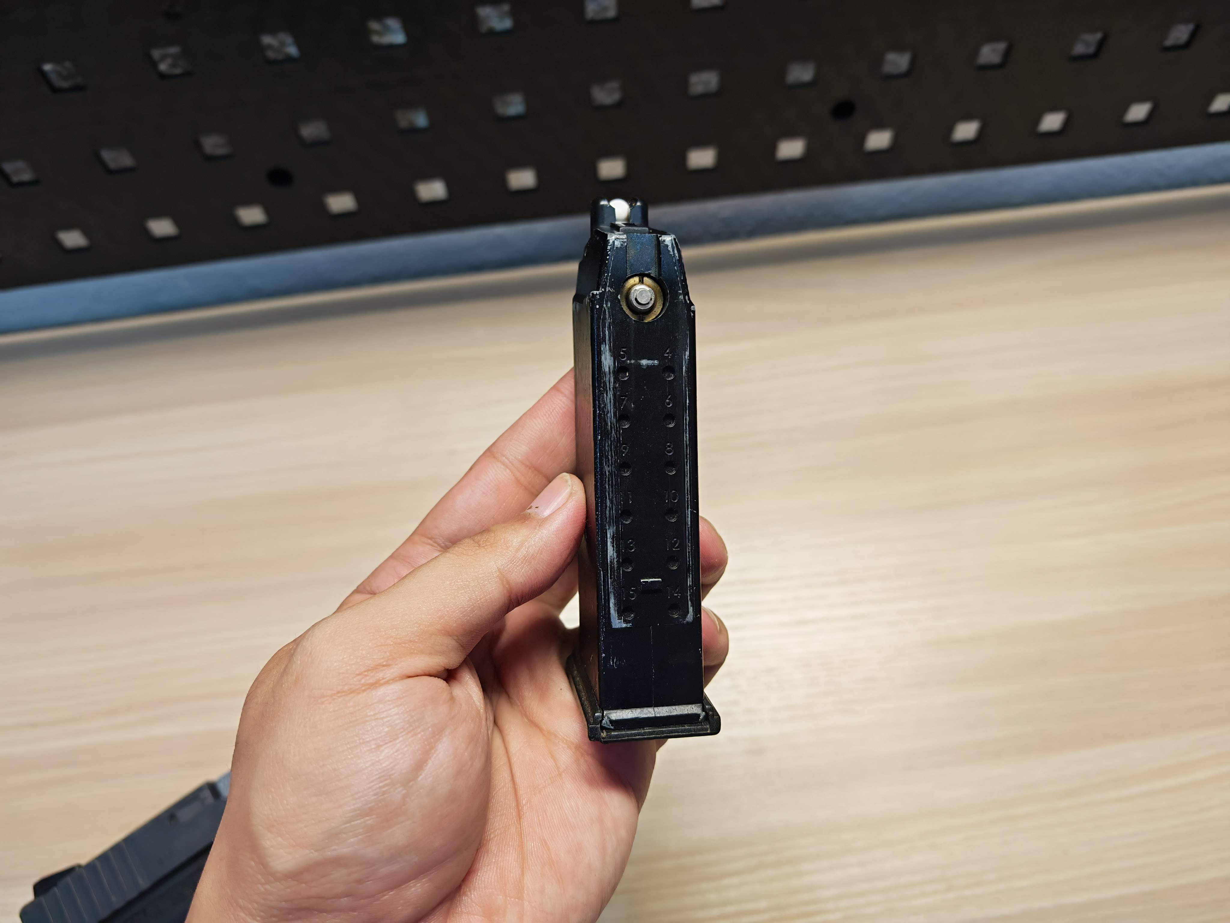 WE Glock23 G23 Gen3 Full Auto ไต้หวัน GBB BB Gun บีบีกัน แบบแก๊ส ปืนอัดลม Airsoft Gun มือสอง