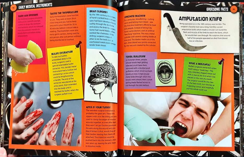 Knowledge Book** ð
ðGRUESOME AND FROSS FACTS over 1500 WEIRD,GROSS AND GRUESOME FACTS