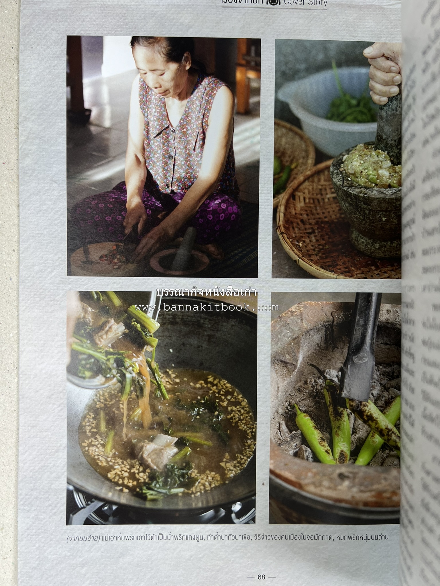 ตำรับอาหารเหนือ ถิ่นล้านนา ของกินบ้านเฮา นิตยสารครัว ฉบับมกราคม 2558.