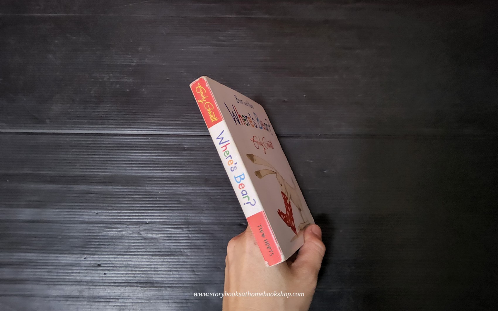 Board Book** 🍅🍓BEAR AND HARE WHERE'S BEAR? BY EMILY GRAVETT