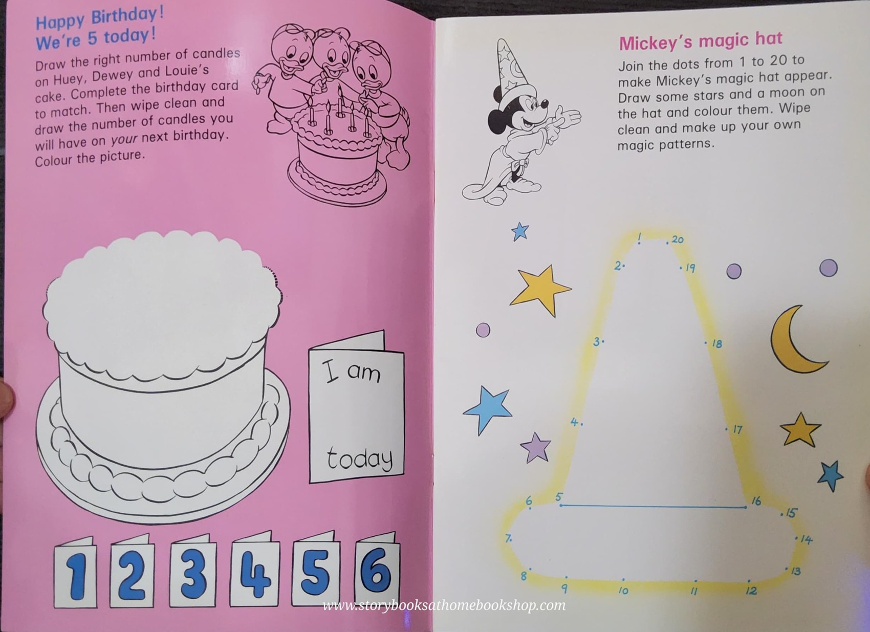 Colouring Book** ððDISNEY DONALD'S WIPE AND CLEAN