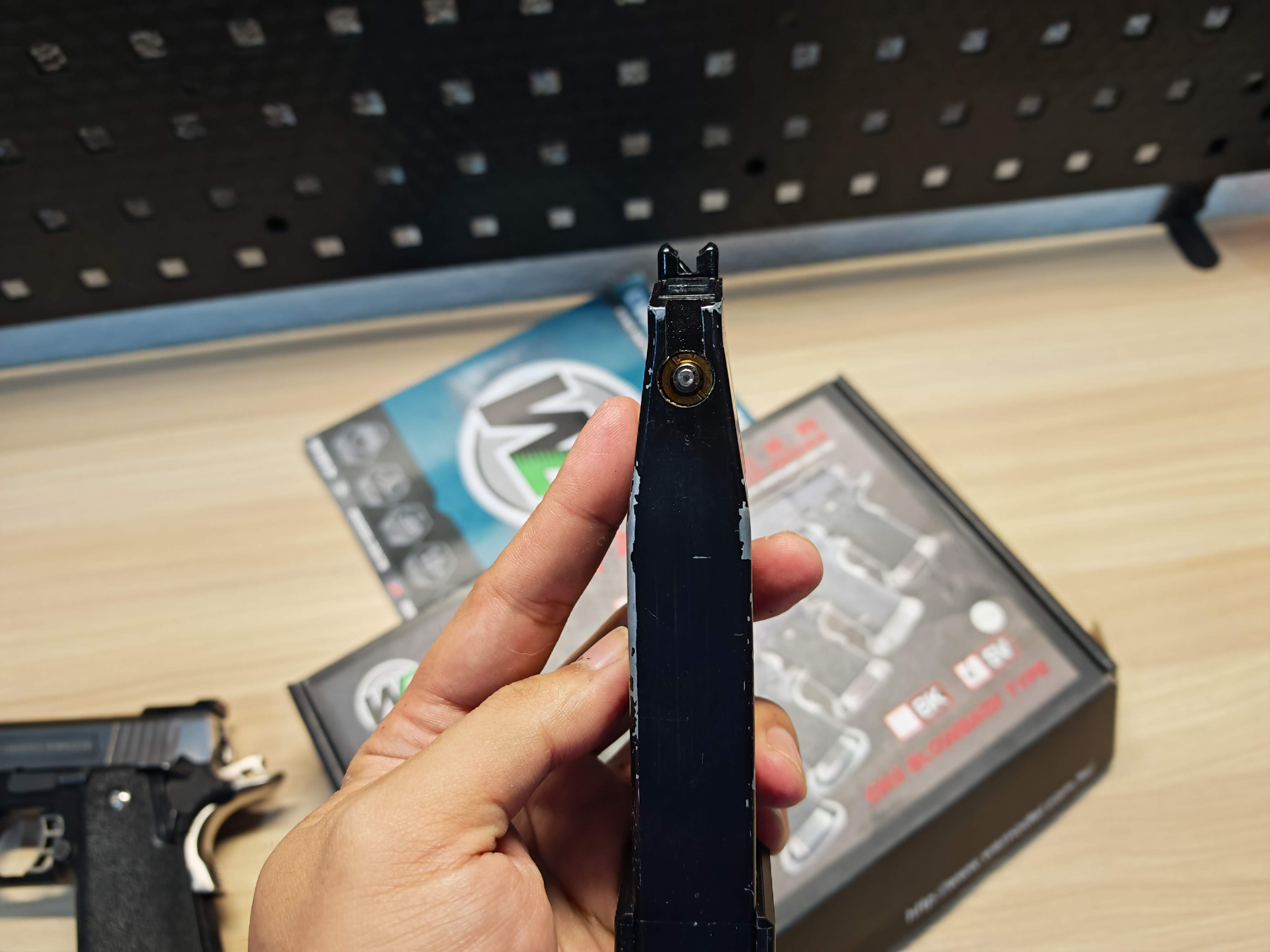 WE Hi-CAPA 5.1 T-REX GBB BB Gun บีบีกัน แบบแก๊ส ปืนอัดลม Airsoft Gun มือสอง