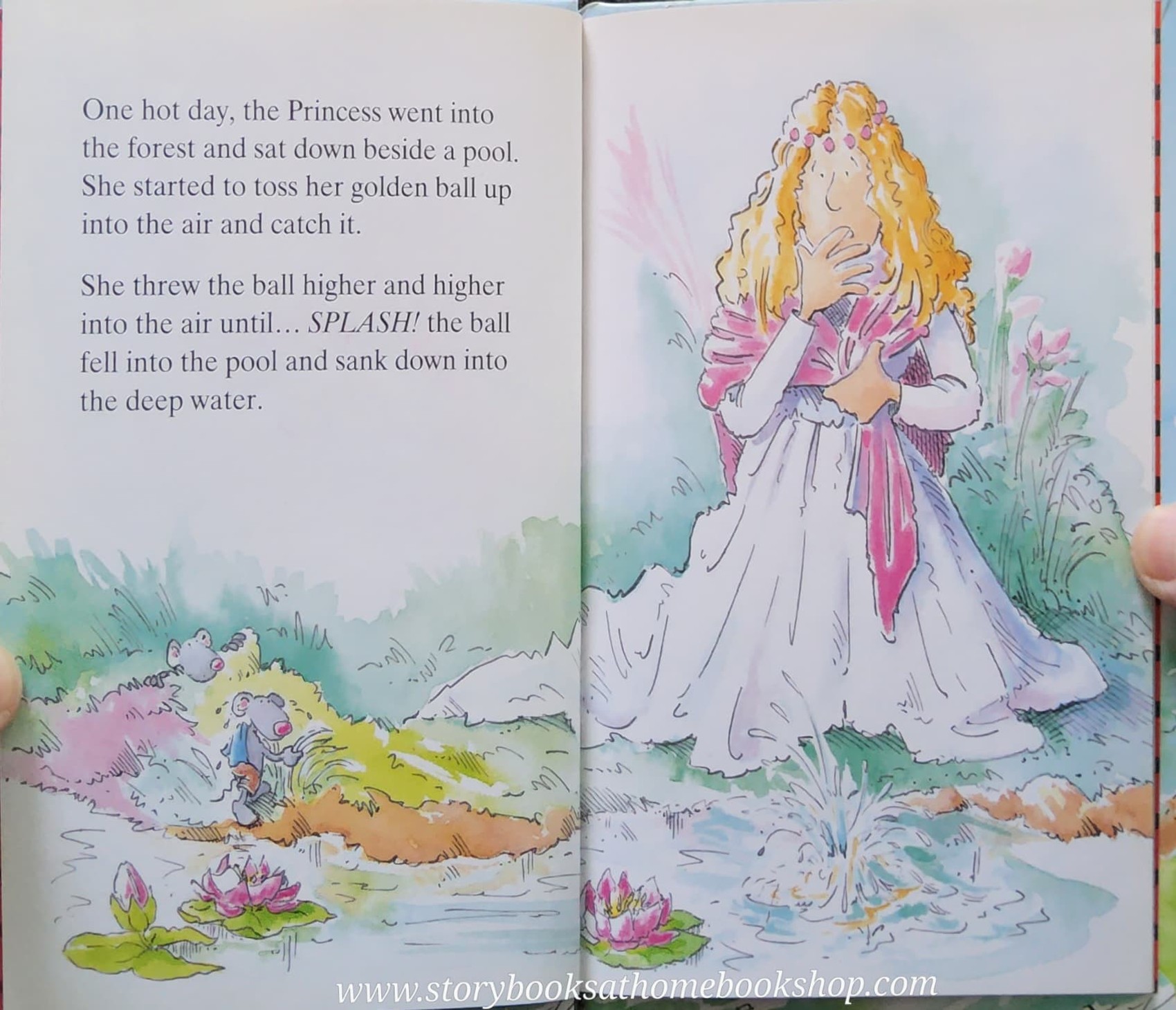 หนังสือนิทานปกแข็ง** 🍅🍅FAVOURITE TALES:THE PRINCESS AND THE FROG