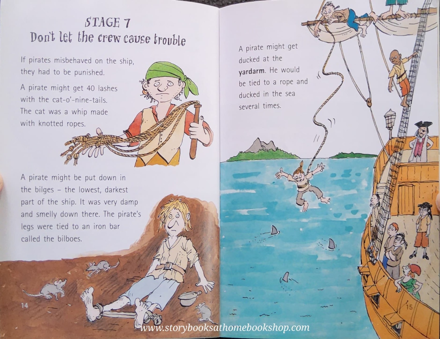 หนังสือนิทานปกอ่อน** ♥️HOW TO BE A PIRATE IN 10 EASY STAGES