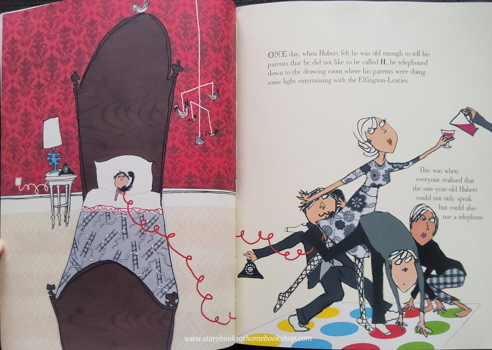 หนังสือนิทานปกอ่อน** 🍅HUBERT HORATIO BARTLE BOBTON-TRENT BY LAUREN CHILD