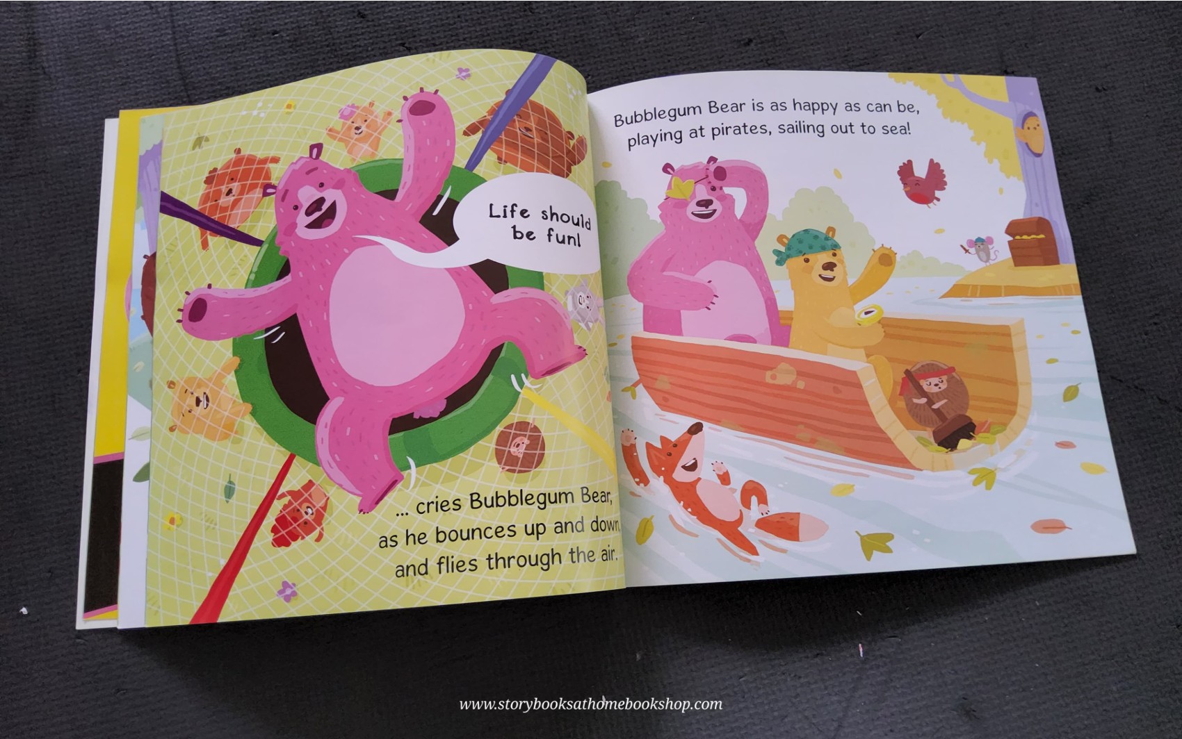 หนังสือนิทานปกอ่อน** 🍅🍓BUBBLEGUM BEAR BY MELANIE JOYCE